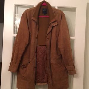 Brooks Brothers men’s suede jacket M